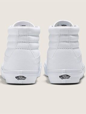 Vans White High-Top Skate Sneakers